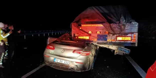 AK Partili eski başkanın oğlu kazada hayatını kaybetti