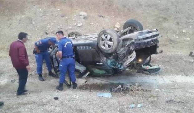 AK Partili Belediye Başkanı trafik kazası geçirdi!