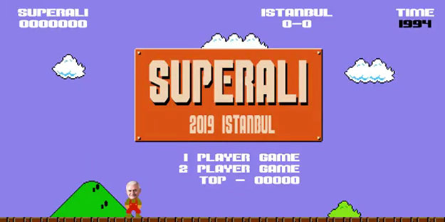 AK Partili gençlerden 'Süper Ali' sürprizi