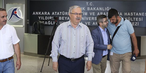 AK Partili Hakkı Köylü hastaneden taburcu edildi