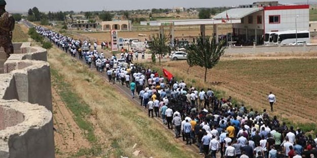AK Partili Halil Yıldız'ın kardeşi için tören düzenlendi