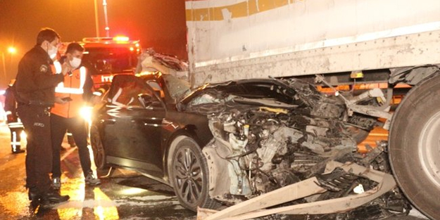 AK Partili isim kazada hayatını kaybetti