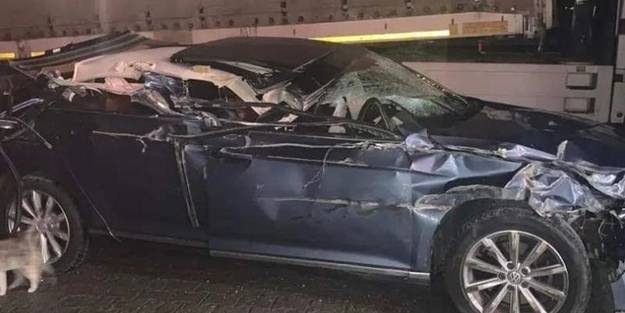 AK Partili isim trafik kazası geçirdi