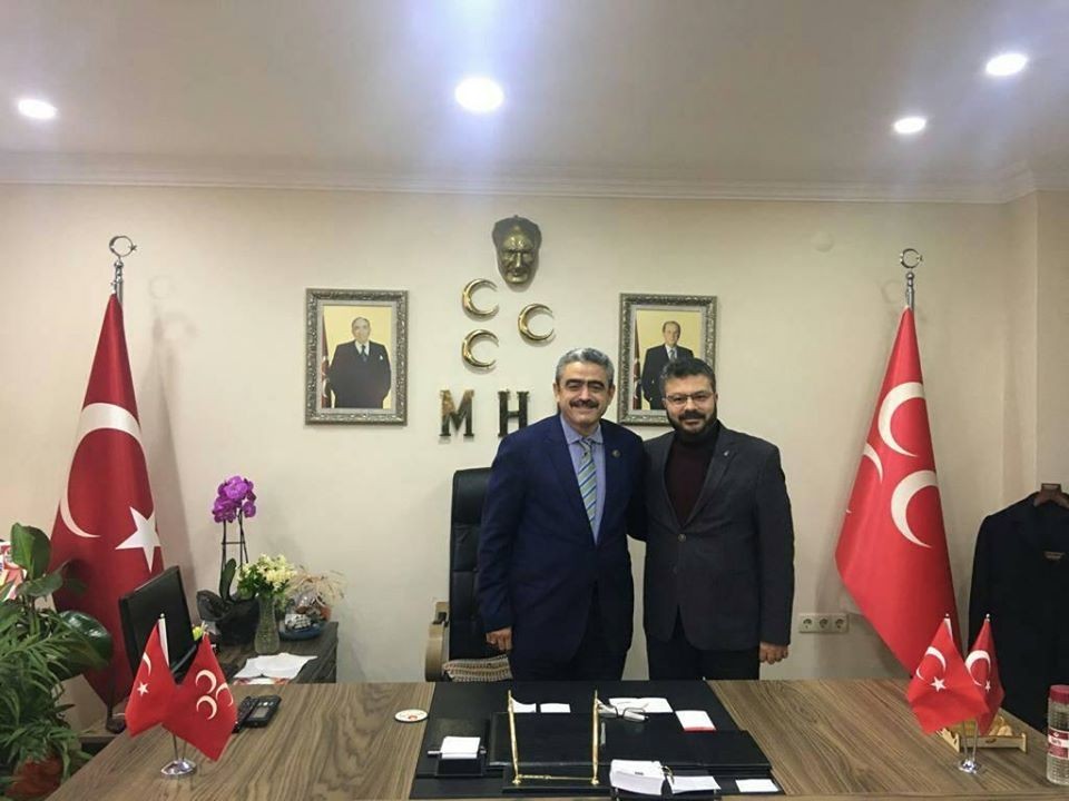 AK Partili Özmen’den MHP’li Alıcık’a ‘hayırlı olsun’ ziyareti 