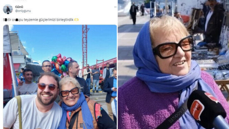 Ak Partili seçmene hakaret eden küfürbaz kadına Kılıçdaroğlu destekçilerinden güzelleme paylaşımları gelmeye devam ediyor