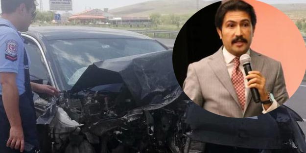 AK Partili vekil trafik kazası geçirdi!