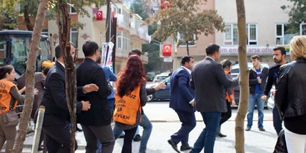 Ak Partili vekile taşlı ve yumruklu saldırı!
