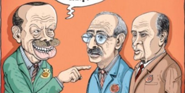 AK Parti'nin aldığı yüzde 50 oy o karikatürü hatırlattı