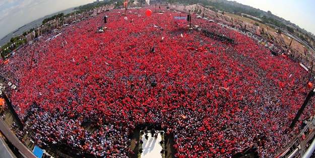 Milyonluk miting için hazırlıklar tamam