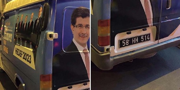 AK Parti'nin kullandığı 'resmi plakalı belediye minibüsü'ne açıklama