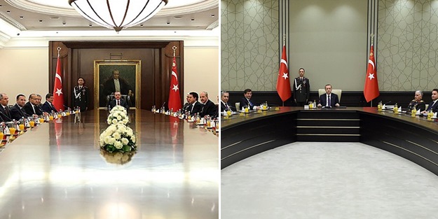 Ak Saray'daki ilk MGK'da dikkat çeken ayrıntı