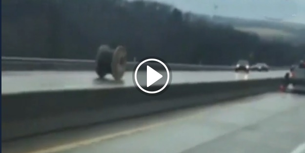 Akan trafikte tuhaf görüntü