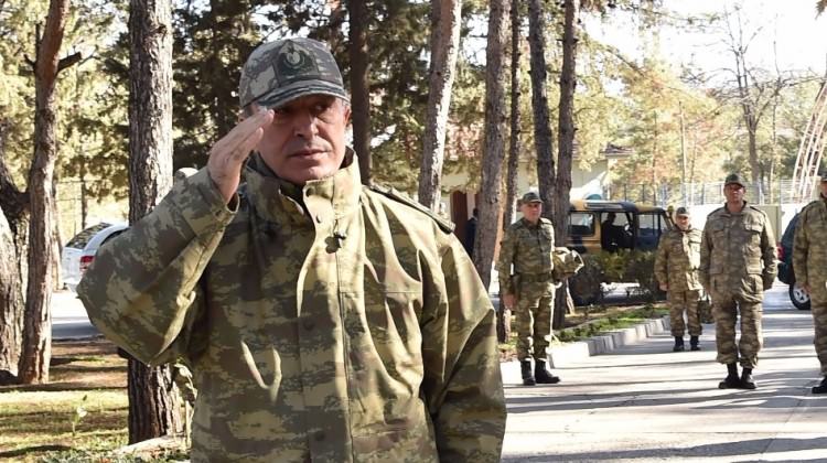 Akar Kuvvet Komutanları ile birlikte Diyarbakır'da