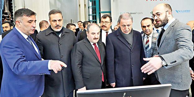 Akar, Varank ve Fidan TÜBİTAK’ı ziyaret etti