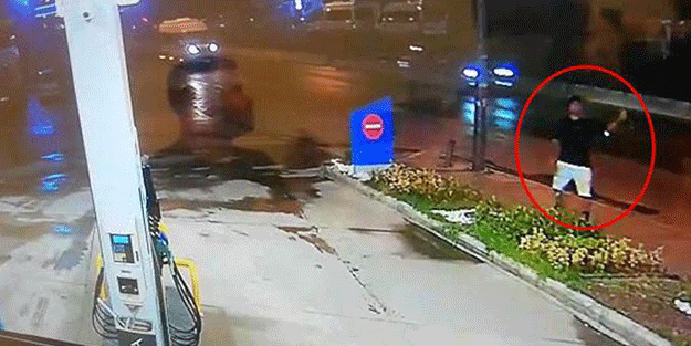 Akaryakıt istasyonuna el bombası attı! İzmir’de gerçek şoke etti…