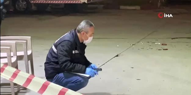 Akaryakıt istasyonunda silahlı kavga
