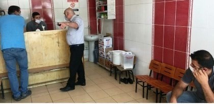 Akçadağ’da Covid-19 denetimi 