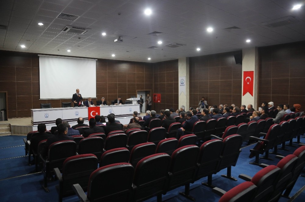 Akçakale 2020 hizmet planlama koordinasyon toplantısı yapıldı 