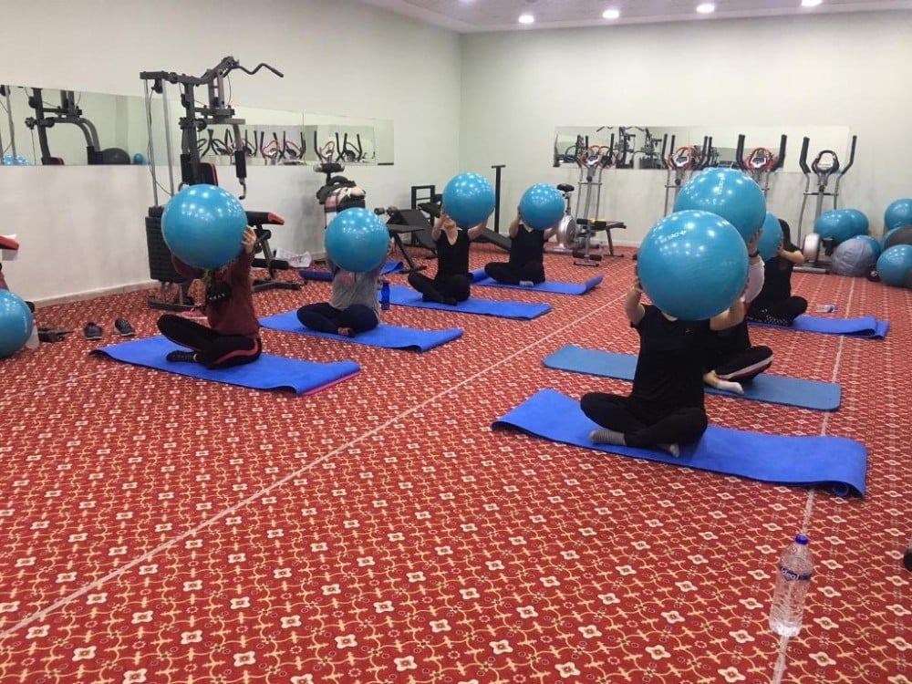 Akçakale’de kadınlara özel spor salonu açıldı 