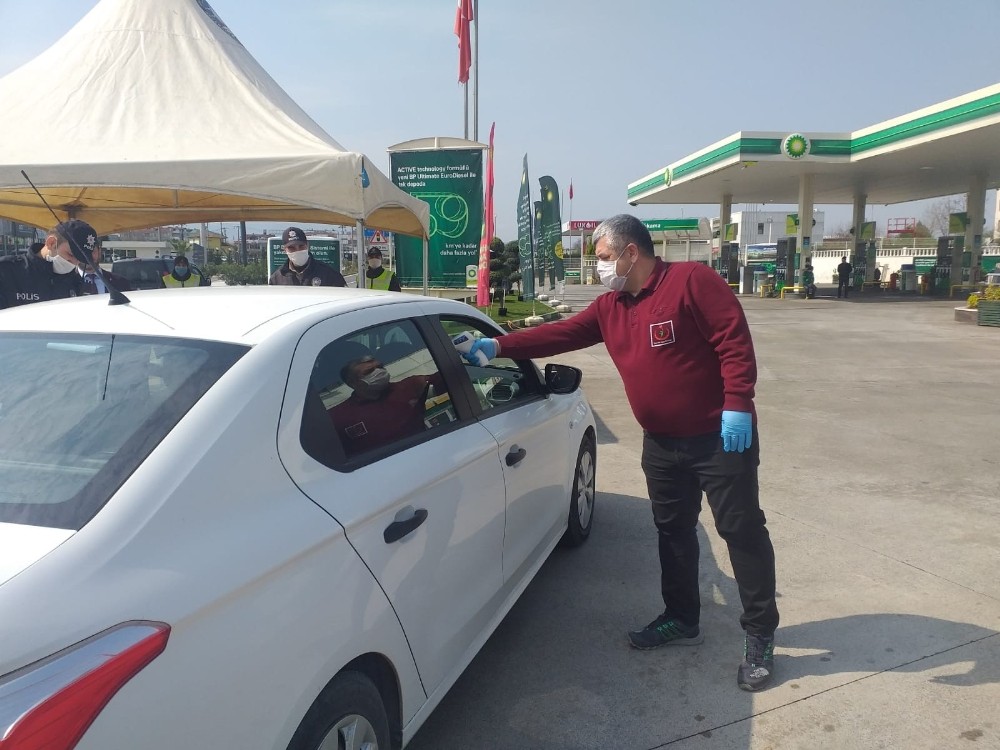 Akçakoca’da girişlere sıkı denetim 