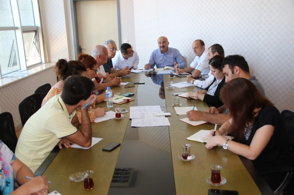Akçakoca’da yapılacak çalışmaları görüştüler 