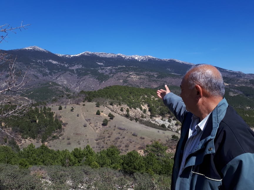 Akdağ’da 10 dakika mesafede iki ayrı mevsim yaşanıyor 