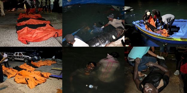 Akdeniz, göçmen mezarlığına dönüştü - FOTO