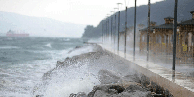 Akdeniz için fırtına uyarısı