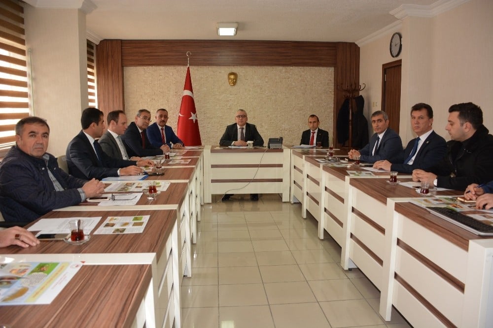 Akdeniz Meyve Sineği ile Mücadele toplantısı yapıldı 