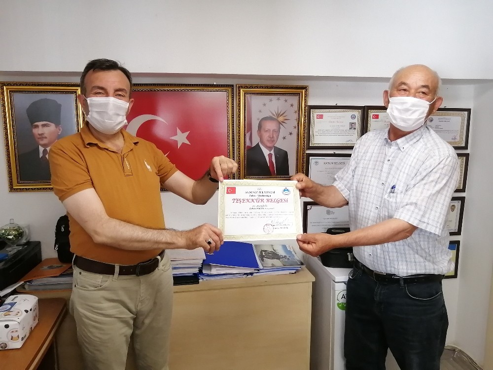 Akdeniz zabıtasından vefa örneği 