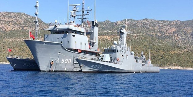 Akdeniz’de sıcak saatler! Peş peşe harekete geçtiler