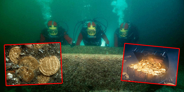 Akdeniz'den hazine fışkırdı! Külçe külçe altın çıkıyor