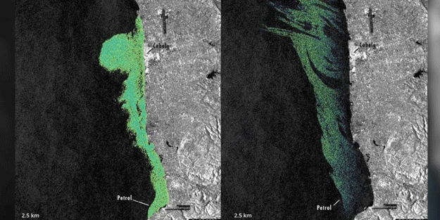 Akdeniz’i zehirliyor! Uydudan böyle görüntülendi