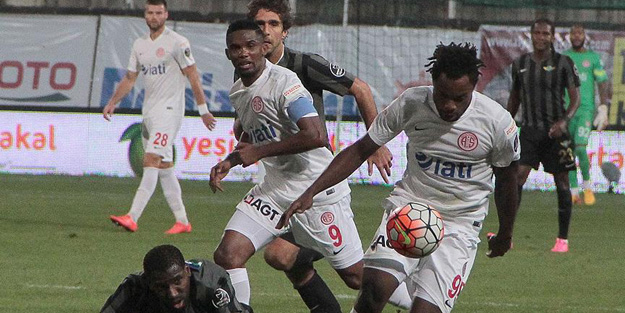 Akhisar Eto'o'lu Antalyayı avladı