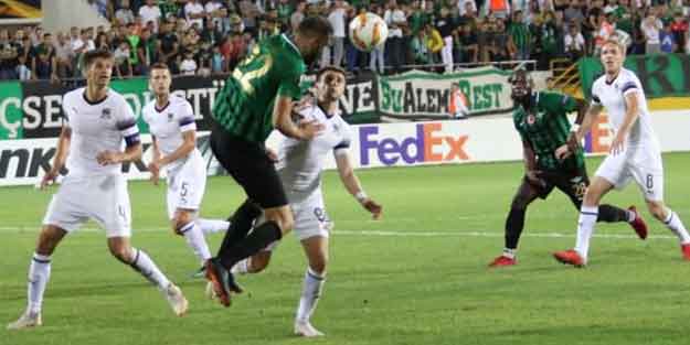 Akhisar salladı ama olmadı!