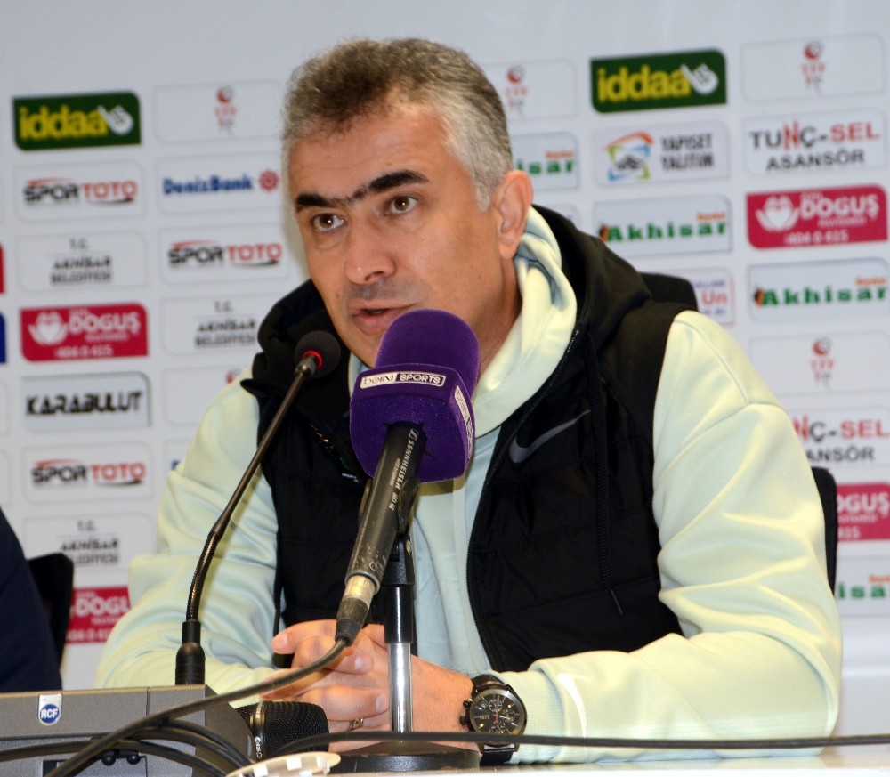 Akhisarspor - Boluspor maçının ardından 