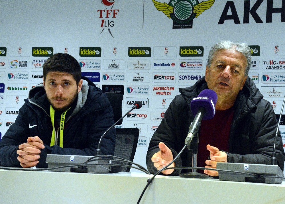 Akhisarspor - Menemenspor maçının ardından 