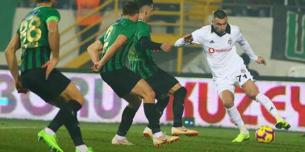 Akhisarspor-Beşiktaş maçında kural hatası!