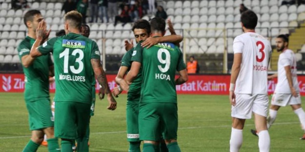 Akhisarspor'dan gol şov