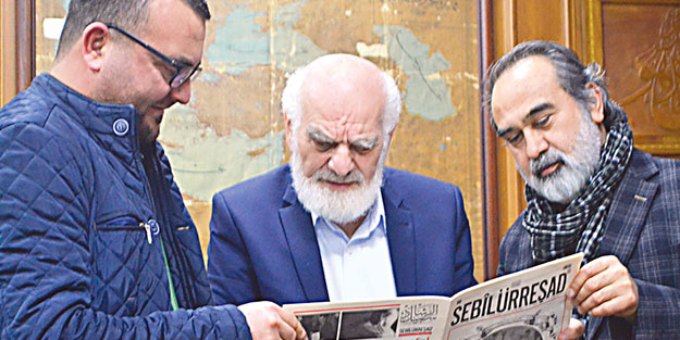 Akif’in dostlarından Akit’e ziyaret