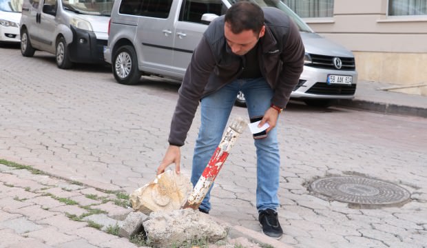 Akılalmaz görüntü! Tarihi eseri, öyle bir şey yapmışlar ki...