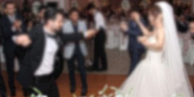 Akılalmaz olay! Düğün görüntülerini televizyonda gördüler