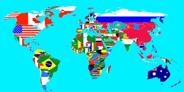 Akılda tutulması en zor ülke bayrakları