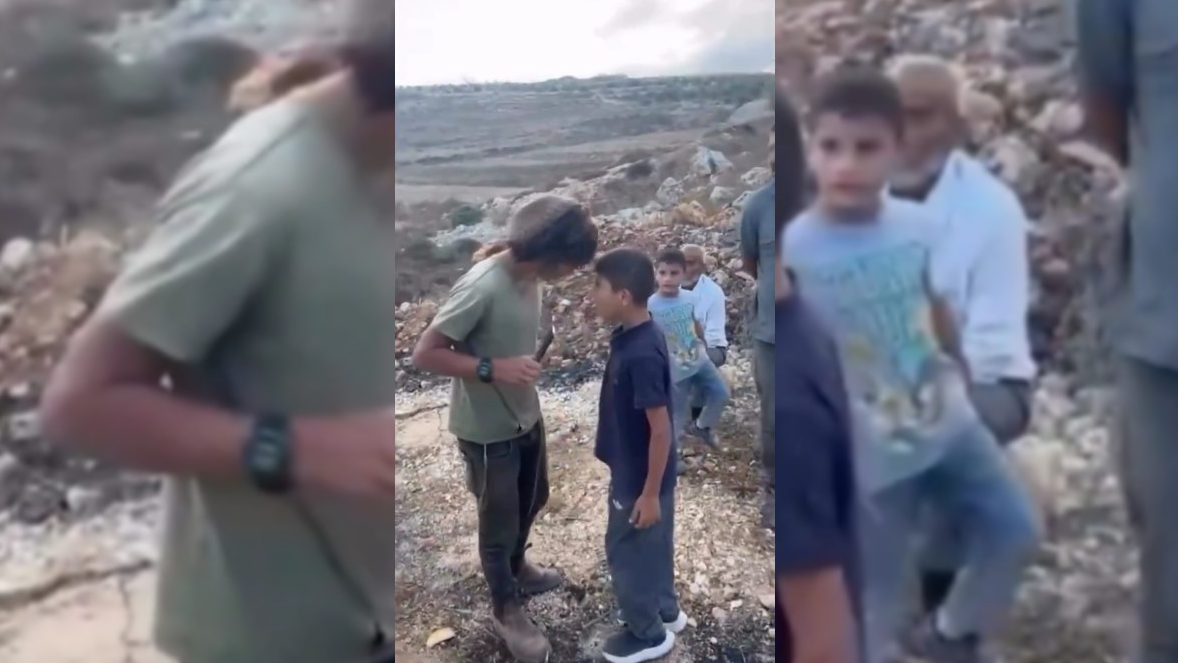 Akıllara Ahed Tamimi geldi! Filistinli çocuktan ibretlik cesur duruş