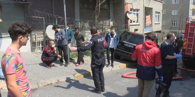 Akıllara durgunluk veren olay! Çıkan yangını izlemek için yasağı çiğnediler
