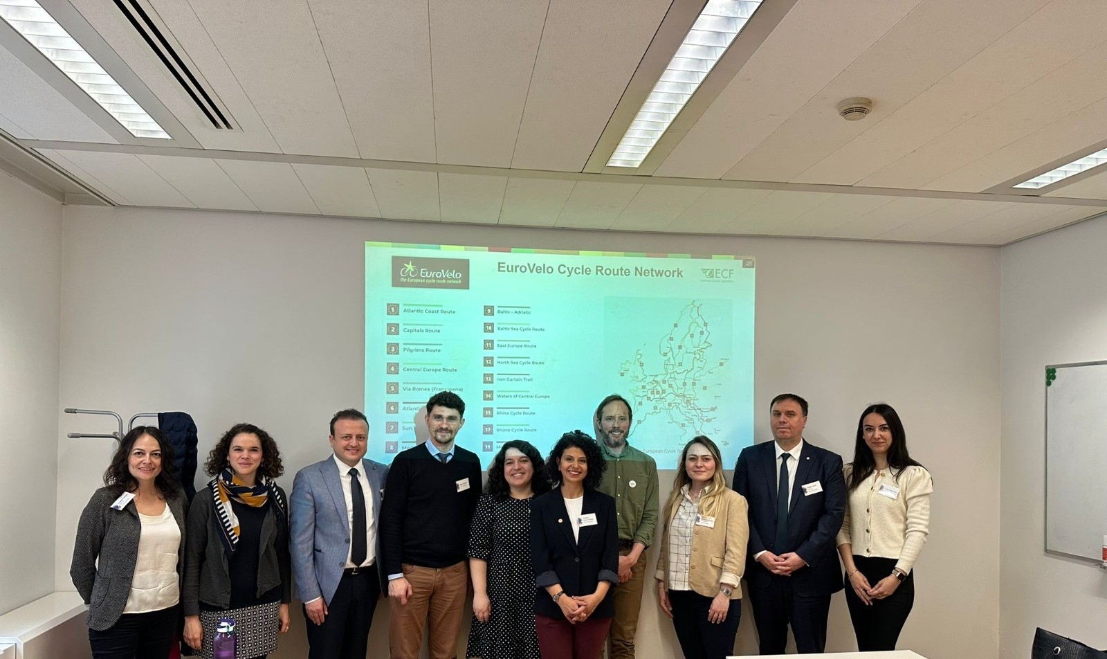 Akıllı Karesi'den Brüksel'de ziyaretler