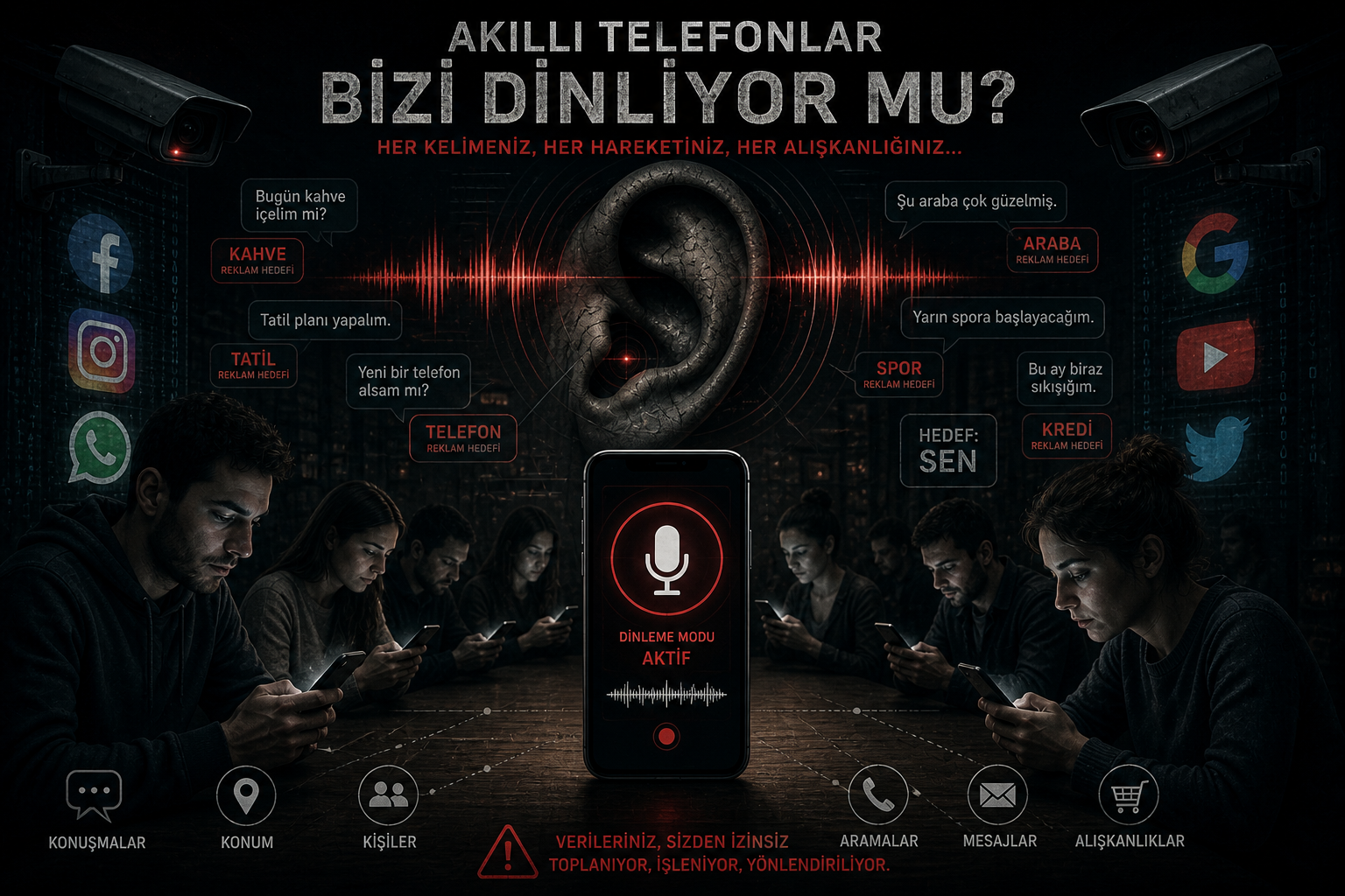 Akıllı telefonlar bizi dinliyor mu? "Veri ekonomisi" gerçeği gün yüzüne çıktı