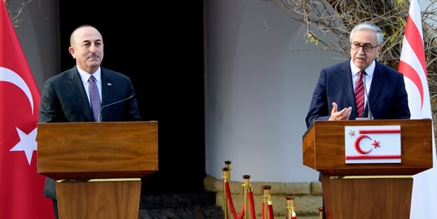 Akıncı ile görüşen Çavuşoğlu açıkladı: Rumlar niyetlerini açıkça itiraf etti!