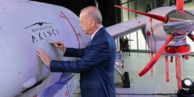 Akıncı TİHA, Cumhurbaşkanı Erdoğan'ın mesajı ile uçacak