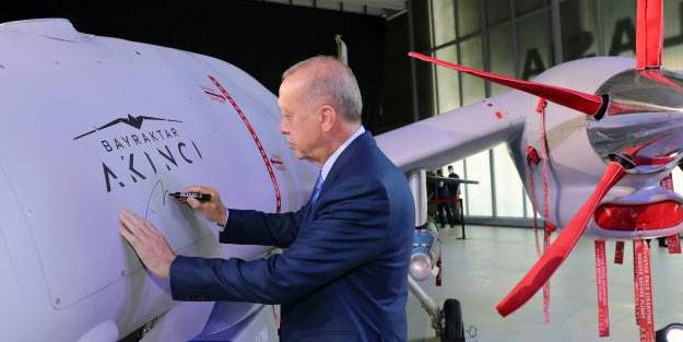 Akıncı'ya kod olarak yüklenen mesaj ortaya çıktı